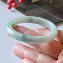 Natural Jade Bangle Oval Jadeite Bangle