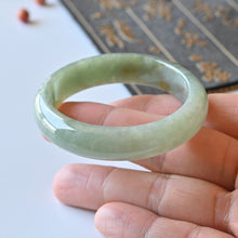 Natural Jade Bangle Oval Jadeite Bangle