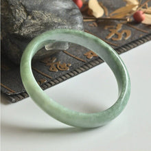 Natural Jade Bangle Oval Jadeite Bangle