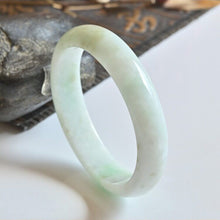 Natural Jade Bangle Oval Jadeite Bangle