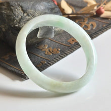 Natural Jade Bangle Oval Jadeite Bangle