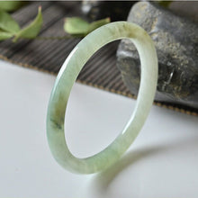 Natural Jade Bangle Oval Jadeite Bangle