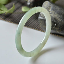 Natural Jade Bangle Oval Jadeite Bangle