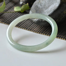 Natural Jade Bangle Oval Jadeite Bangle