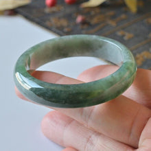 Natural Jade Bangle Round Jadeite Bangle