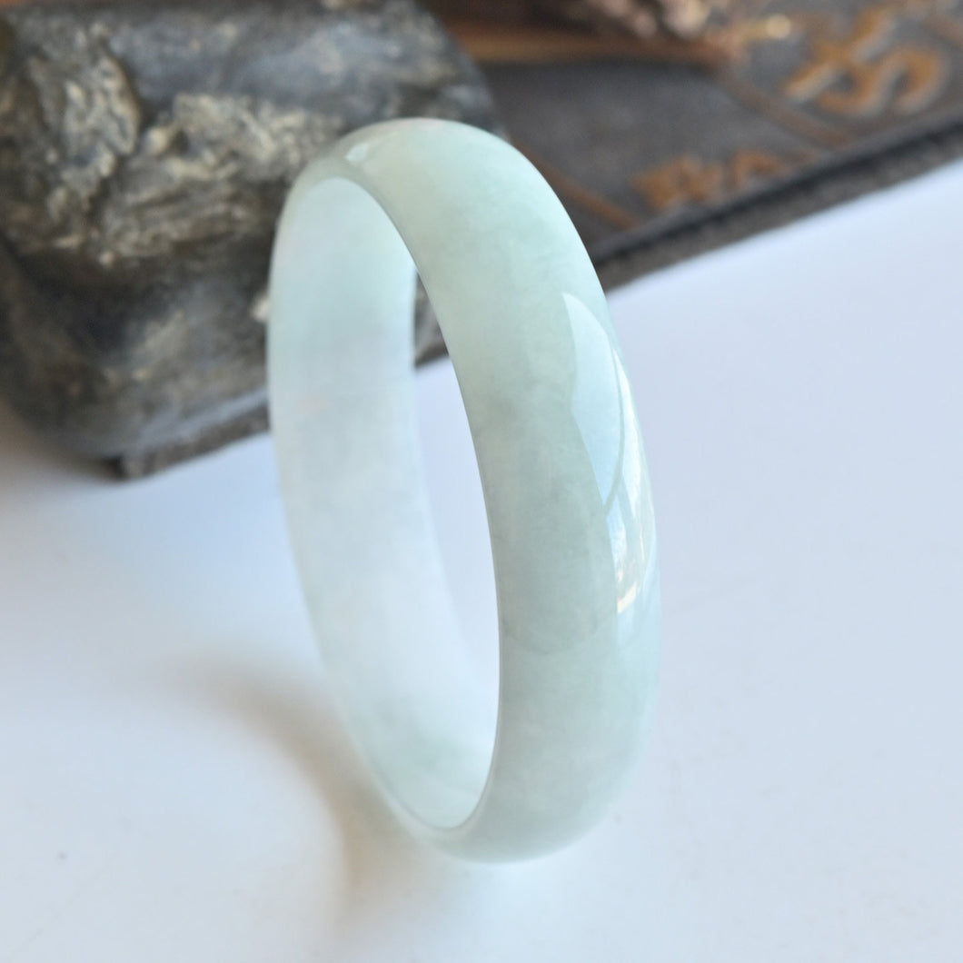 Natural Jade Bangle Round Jadeite Bangle