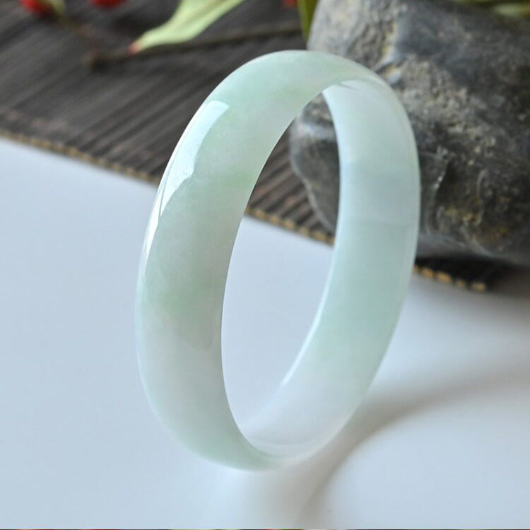 Natural Jade Bangle Round Jadeite Bangle