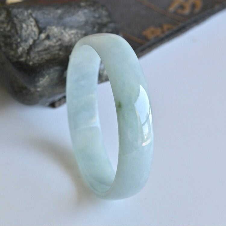 Natural Jade Bangle Round Jadeite Bangle