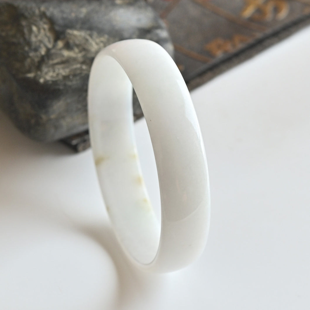 Natural Jade Bangle Round Jadeite Bangle