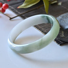 Natural Jade Bangle Round Jadeite Bangle