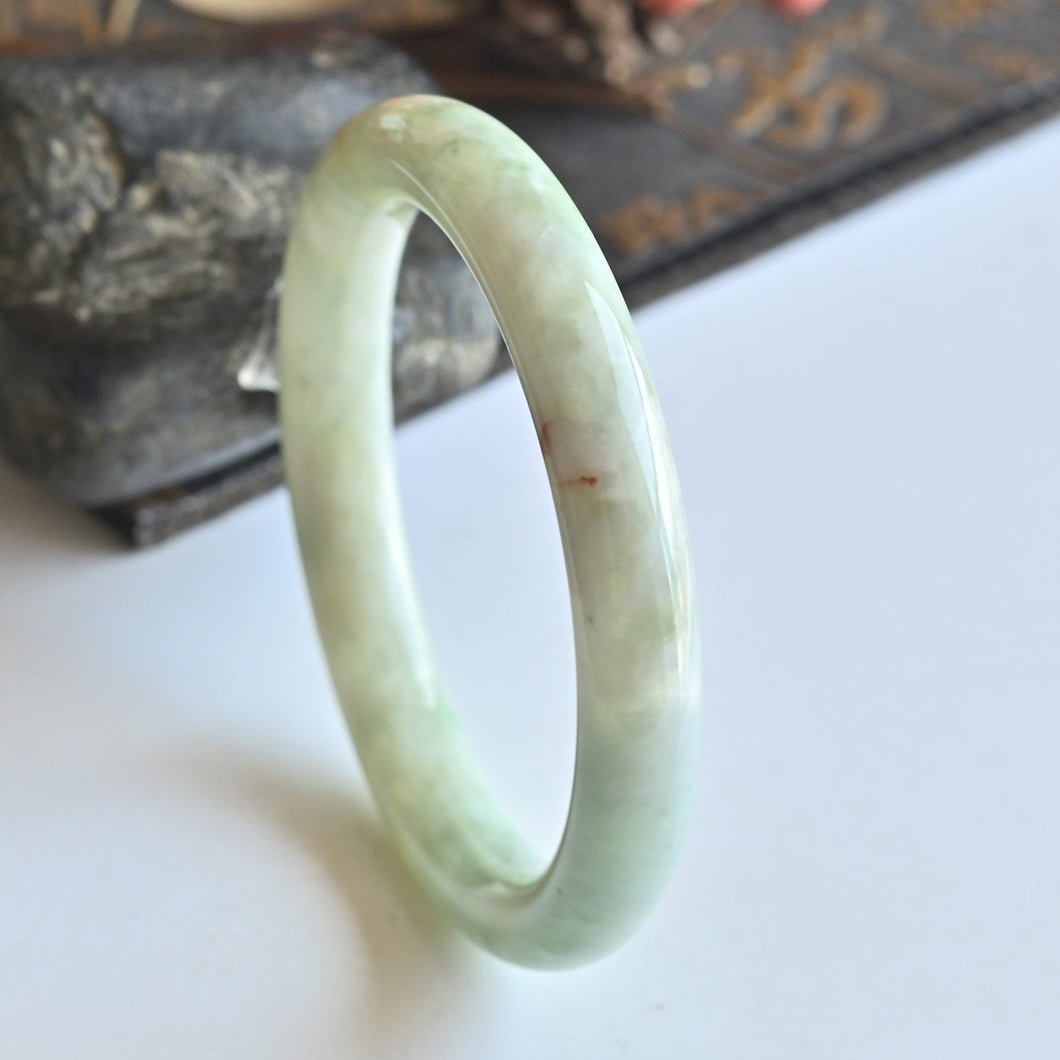 Natural Jade Bangle Round Jadeite Bangle