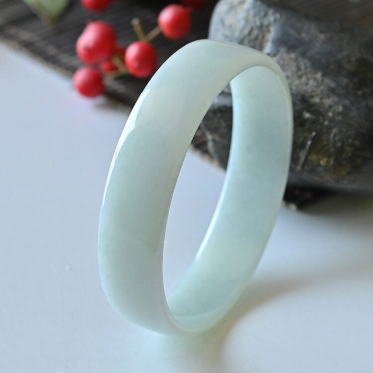 Natural Jade Bangle Round Jadeite Bangle