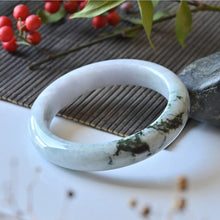 Natural Jade Bangle Round Jadeite Bangle