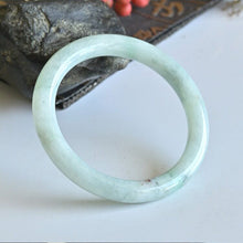 Natural Jade Bangle Round Jadeite Bangle