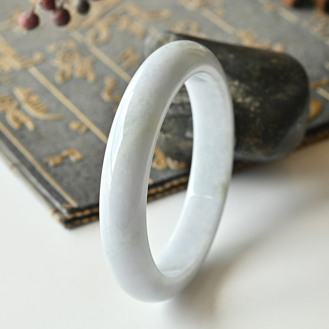 Natural Jade Bangle Round Jadeite Bangle
