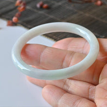 Natural Jade Bangle Round Jadeite Bangle