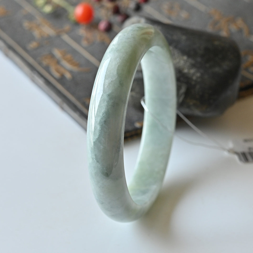 Natural Jade Bangle Round Jadeite Bangle