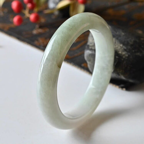 Natural Jade Bangle Round Jadeite Bangle
