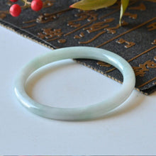 Natural Jade Bangle Round Jadeite Bangle
