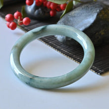 Natural Jade Bangle Round Jadeite Bangle