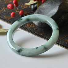 Natural Jade Bangle Round Jadeite Bangle