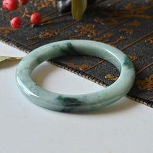 Natural Jade Bangle Round Jadeite Bangle