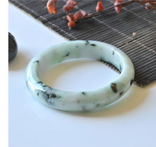 Natural Jade Bangle Round Jadeite Bangle