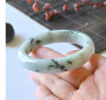 Natural Jade Bangle Round Jadeite Bangle