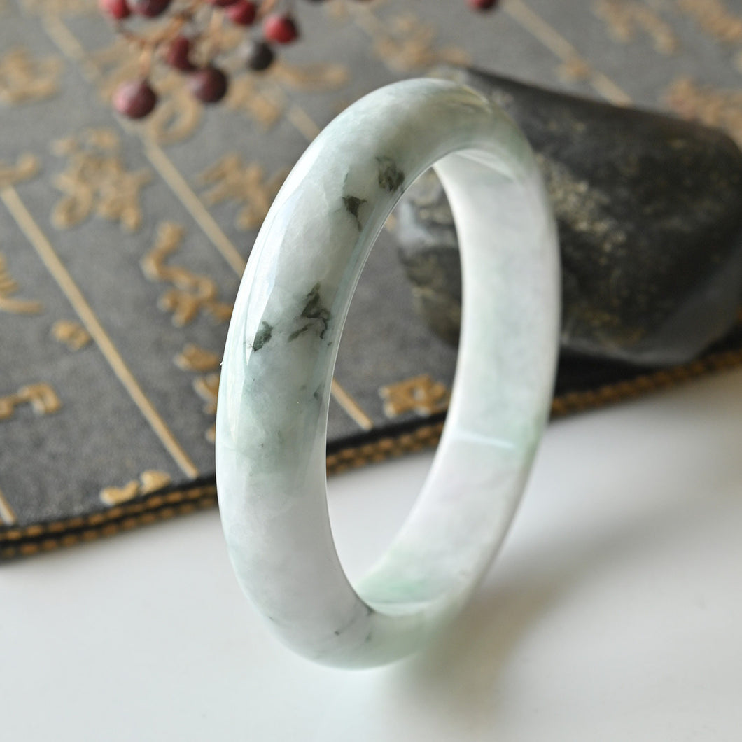 Natural Jade Bangle Round Jadeite Bangle