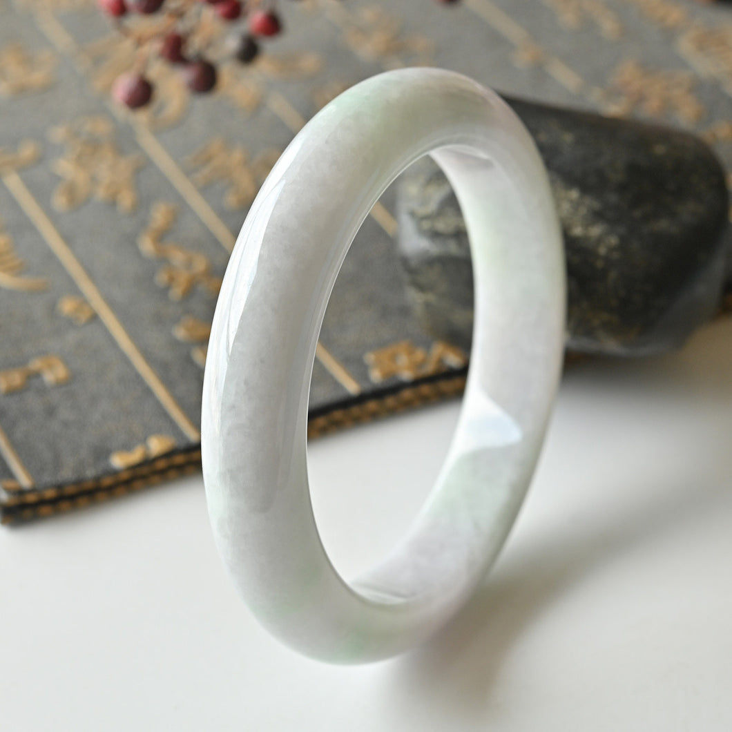 Natural Jade Bangle Round Jadeite Bangle