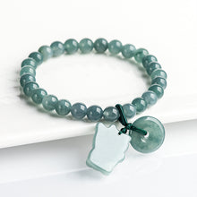 Natural Jade Bracelet Cat Jadeite Bracelet