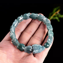 Natural Jade Bracelet Dragon Jadeite Bracelet