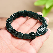 Natural Jade Bracelet Dragon Jadeite Bracelet