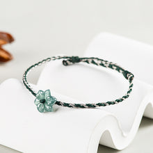 Natural Jade Bracelet Flower Jadeite Bracelet