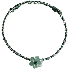 Natural Jade Bracelet Flower Jadeite Bracelet