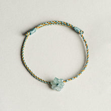 Natural Jade Bracelet Flower Jadeite Bracelet