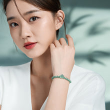 Natural Jade Bracelet Flower Jadeite Bracelet