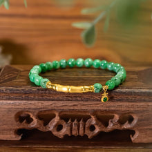 Natural Jade Bracelet Gold Jadeite Bracelet