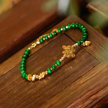 Natural Jade Bracelet Gold Jadeite Bracelet