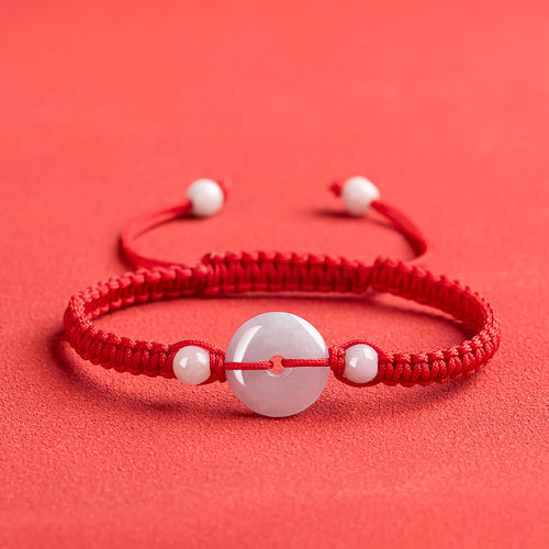 Natural Jade Bracelet Jadeite Bracelet TUBT375