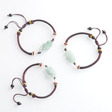 Natural Jade Bracelet Lotus Jadeite Bracelet