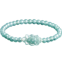 Natural Jade Bracelet Lotus Jadeite Bracelet