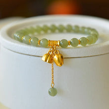Natural Jade Bracelet Nephrite Silver Bracelet
