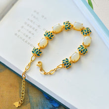Natural Jade Bracelet Nephrite Silver Bracelet