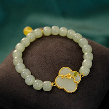 Natural Jade Bracelet Nephrite Silver Bracelet