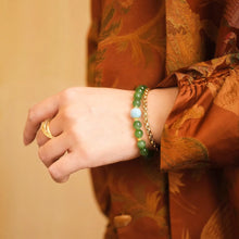 Natural Jade Bracelet Nephrite Silver Bracelet