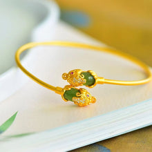 Natural Jade Bracelet Nephrite Silver Pixiu Bracelet