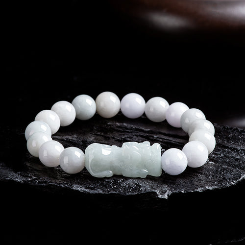 Natural Jade Bracelet Pixiu Jadeite Bracelet