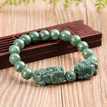 Natural Jade Bracelet Pixiu Jadeite Bracelet