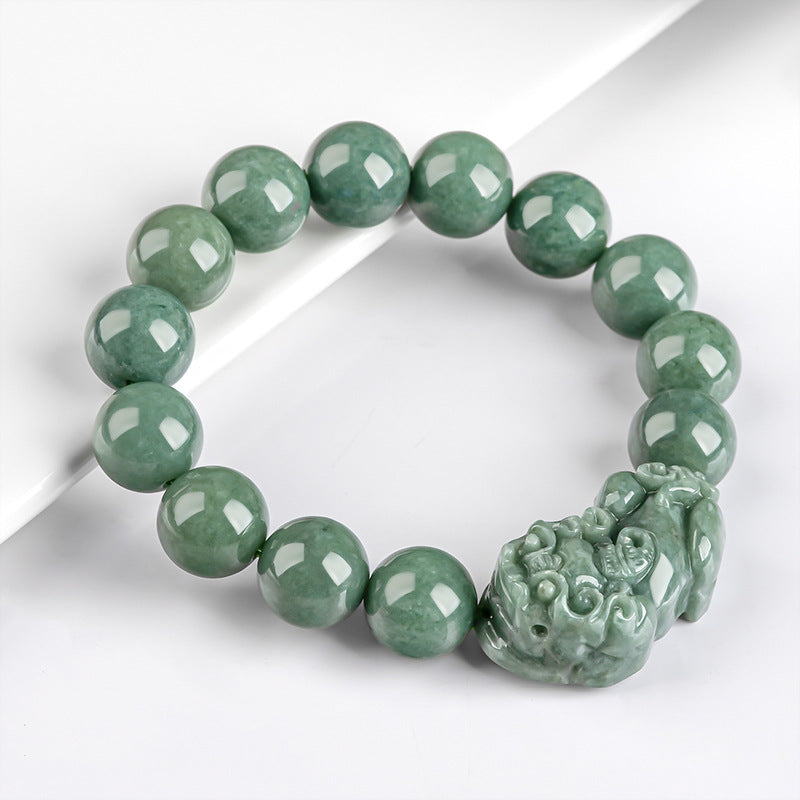 Natural Jade Bracelet Pixiu Jadeite Bracelet